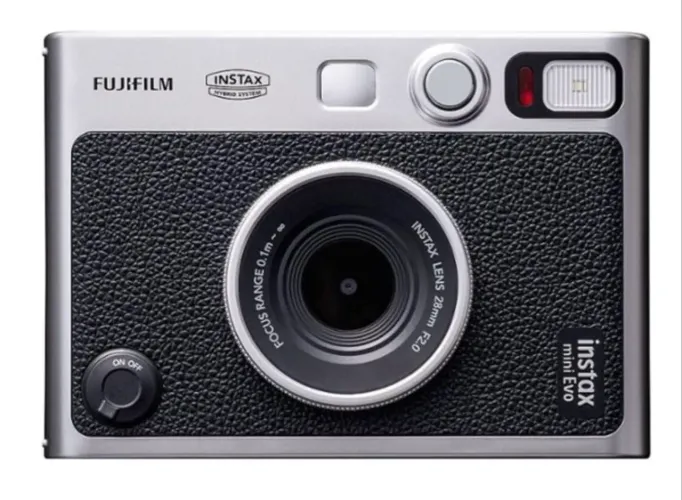 Câmera Instantânea Híbrida Fujifilm Instax Mini Evo Env Rapi Cor Preto