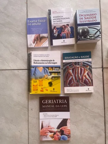 Livros de enfermagem
