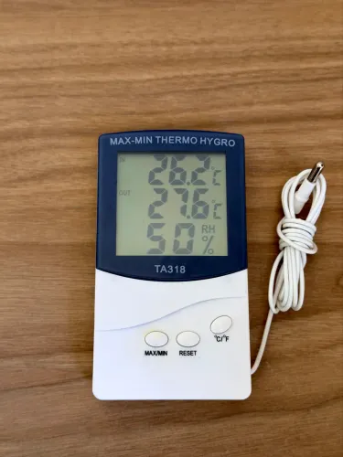 Termo-Higrômetro Digital TA318 - Termômetro de Temperatura e Umidade