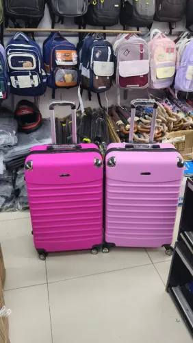 Mala de viagem Rosa