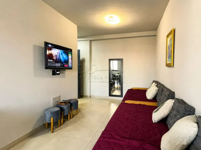 Apartamento mobiliado de 63m² com 02 quartos para locação - Nova Aliança