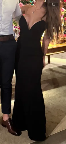 Vendo vestido P preto - festa/casamento