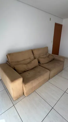 Sofá Retrátil 2 Lugares (2,5m) com Módulos Separáveis