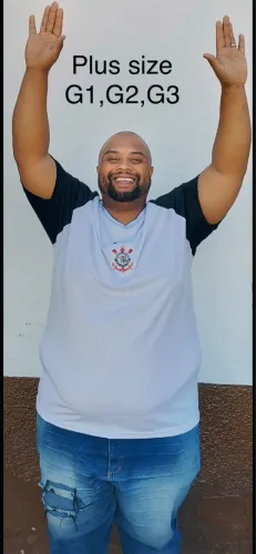 Camisa Corinthians Tamanho BIG