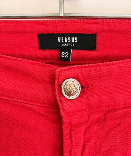 Calça Versus by Versace vermelha 40