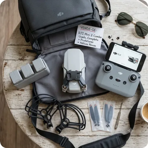 Drone dji mini 2 combo