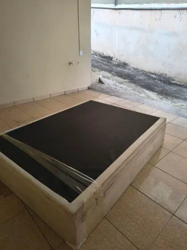 Cama box baú casal
