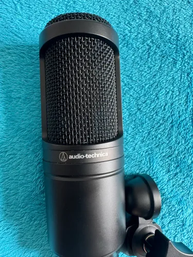 Microfone condensador AT2020 Audio Technica