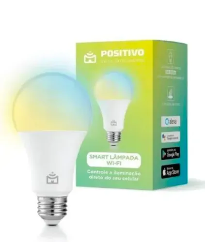 Lampada inteligente smart positivo