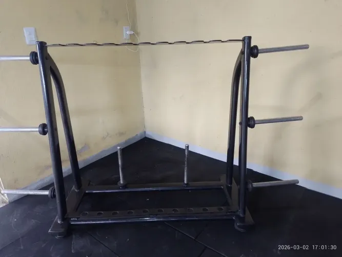 Suporte barras e anilhas Profissional