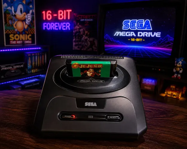 Mega drive 3 com fita (só console e fita)