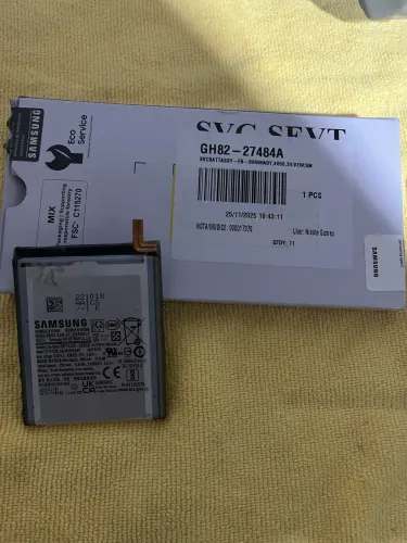 V bateria do Samsung S22ultra