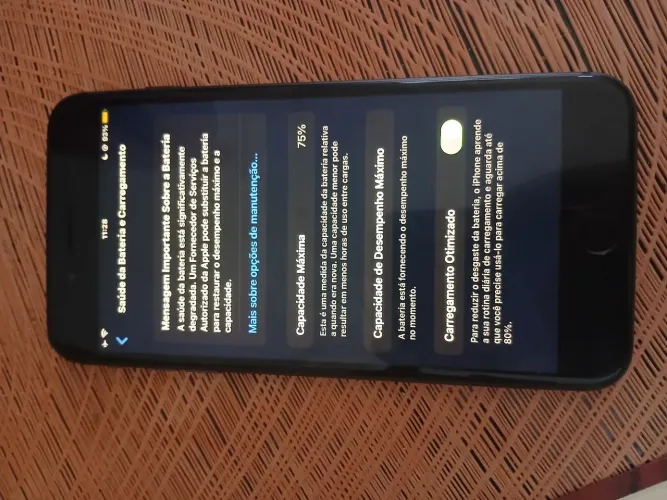 IPhone 8 plus preto conservado