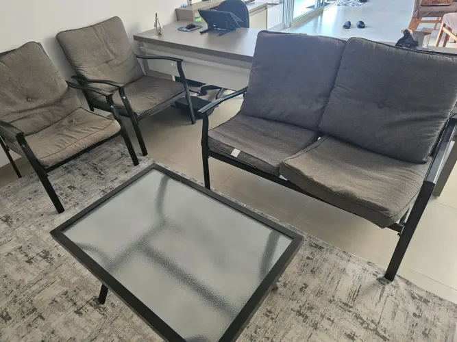 CONJUNTO DE ESTOFADO PARA AREAS EXTERNAS 