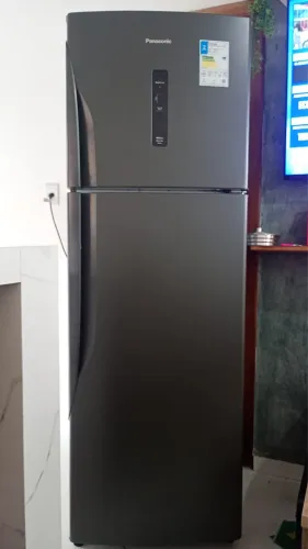 Geladeira Panasonic 450 nova toda original tecnologia invert