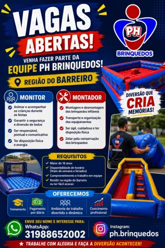 Vaga para monitor de brinquedos