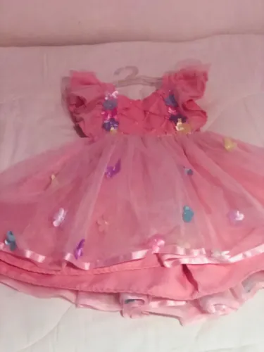 Vestido infantil de aniversário