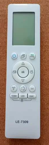 Controle Para Ar Condicionado Split Compatível Com Midea - Le7309 - Novo