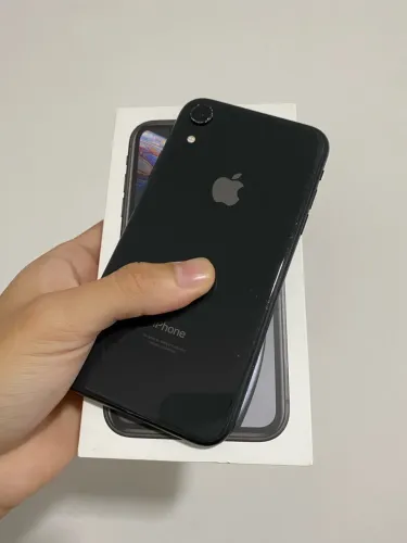 iPhone XR 64GB Preto Original + Caixa e Capinha