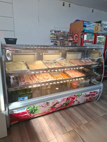 Balcao refrigerado Carnes 12 Bandejas semi novo