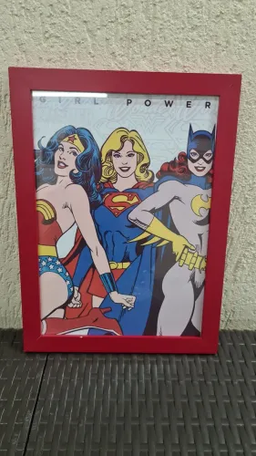 Quadro Heroínas DC
