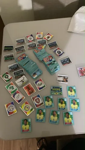 Kit 50 figurinhas - Copa 2026