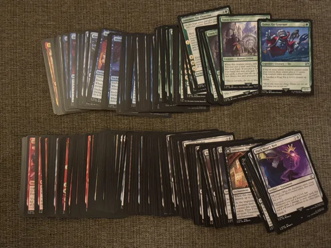 Bulk Final Fantasy 400 cartas + 10 arte especial + tokens e lands