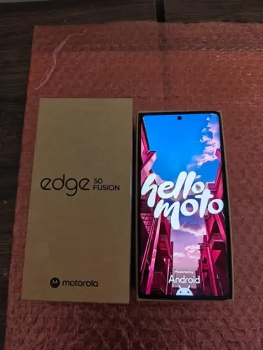 moto edge 50 fusion 256gb na caixa ótimo estado !