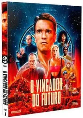Blu-ray 4k O Vingador Do Futuro - Edição Premium Obras Primas Deslacrado *