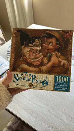 Quebra cabeça disney parks pinoquio