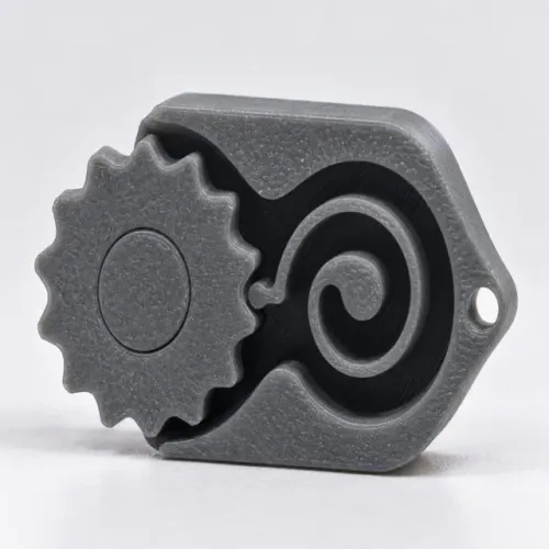 Clicker Fidget Compacto para Chaveiro
