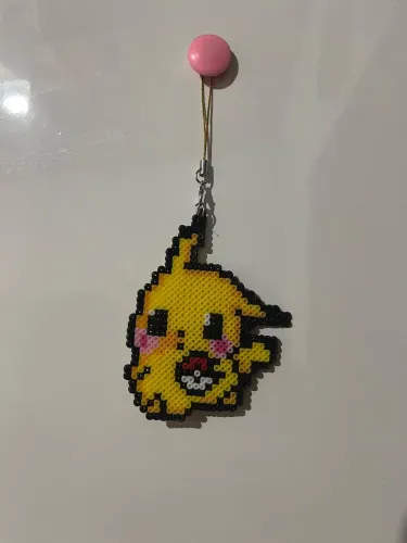 Chaveiro de hama beads 