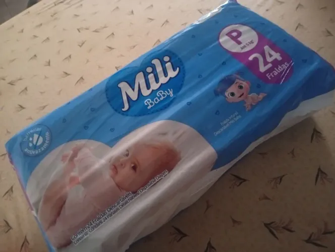 Fralda P mili