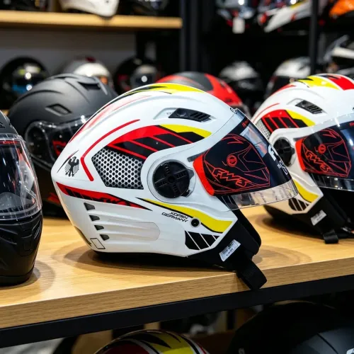 Capacete FW3 aberto - ENTREGA GRÁTIS