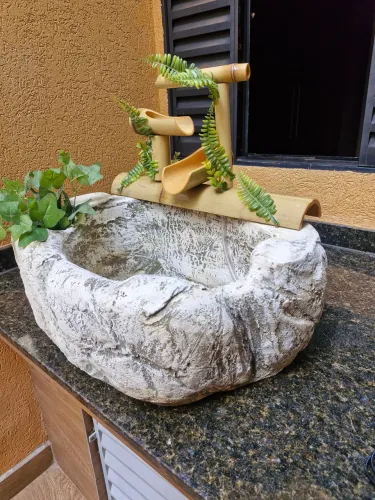 Fonte com 2 quedas d'água 