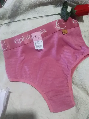 Calçola feminina canelada ephigenia ( cor rosa) Tam M