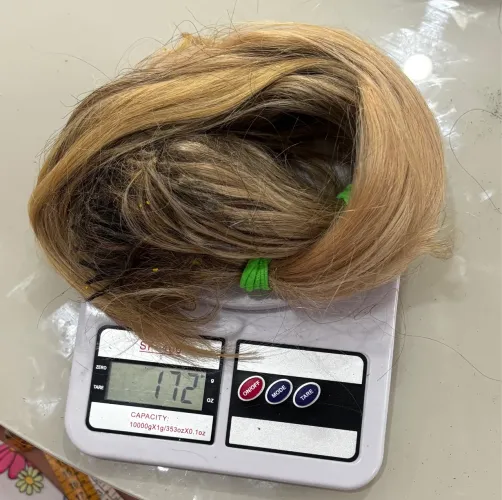 Cabelo humano loiro