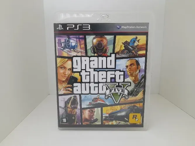 GTA 5 PS3 / Playstation 3 Excelente Estado Mídia Física