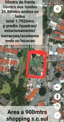 Terreno, 1790 m² - venda por R$ 5.800.000,00 ou aluguel por R$ 19.000,00/mês - Parque Fong