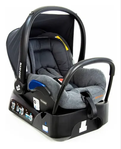 Bebê Conforto Maxi-cosi Com Base Citi Luxe Twilic cinza