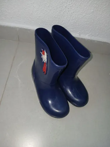 Galochinha homem aranha 27/28 tamanho