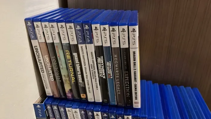 Pacote de 29 jogos de play 4 e 5 