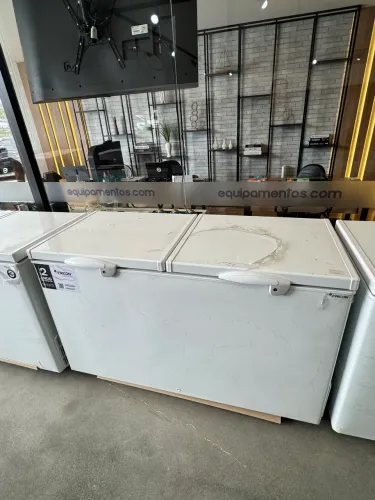 Conservador horizontal 503 litros 2 tampas novo