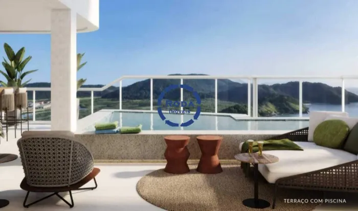 Belíssimo duplex ,com vista mar !!