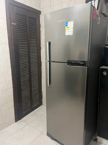 GELADEIRA BRASTEMP 375L INOX