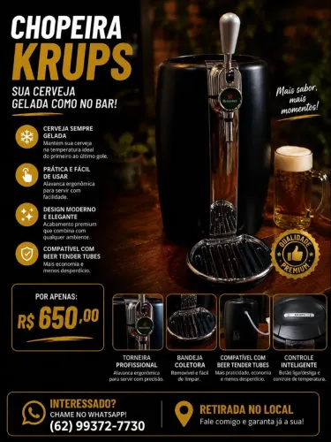 VENDO CHOPEIRA KRUPS 