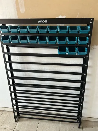 Prateleira Gaveteira Vonder 108 Gavetas - Organizadora Industrial