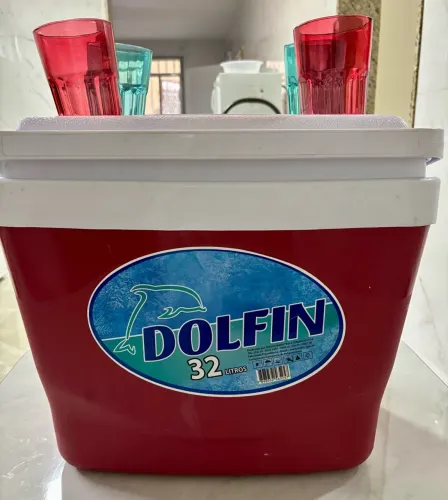 Caixa térmica cooler dolfin 32 litros