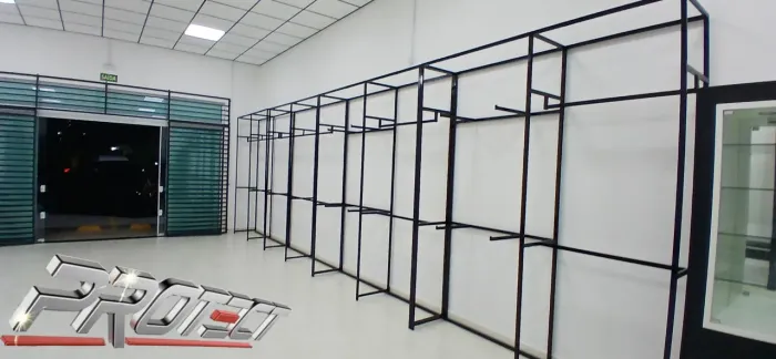 Arara de roupas , cabideiro , estilo industrial 