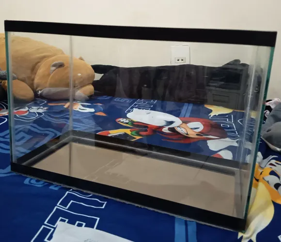 Aquário fundo espelhado 20L